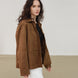 Brown Suede Blazer Jacket