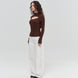 Classic Deconstructed Knit Sweater