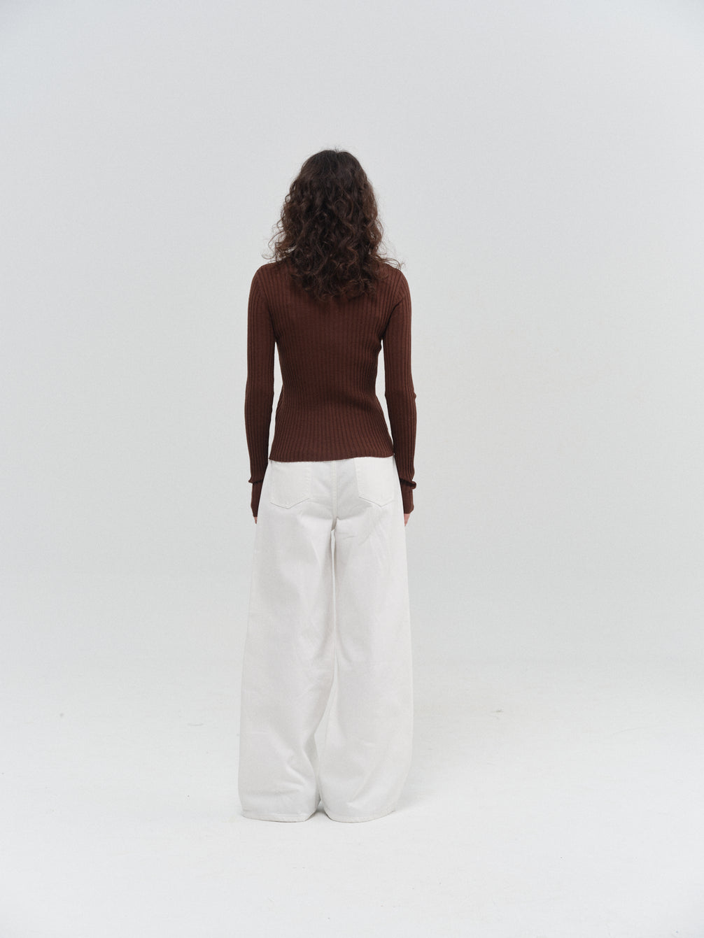 Classic Deconstructed Knit Sweater