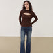 Classic Deconstructed Knit Sweater