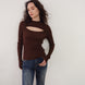 Classic Deconstructed Knit Sweater