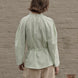 Draped Collar Oversized Shirt