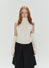 Sleeveless Wool Top with Gloves