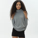 Draped Off-Shoulder Sweater