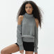 Draped Off-Shoulder Sweater