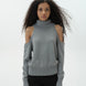 Draped Off-Shoulder Sweater