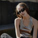 Metallic Halterneck Vest
