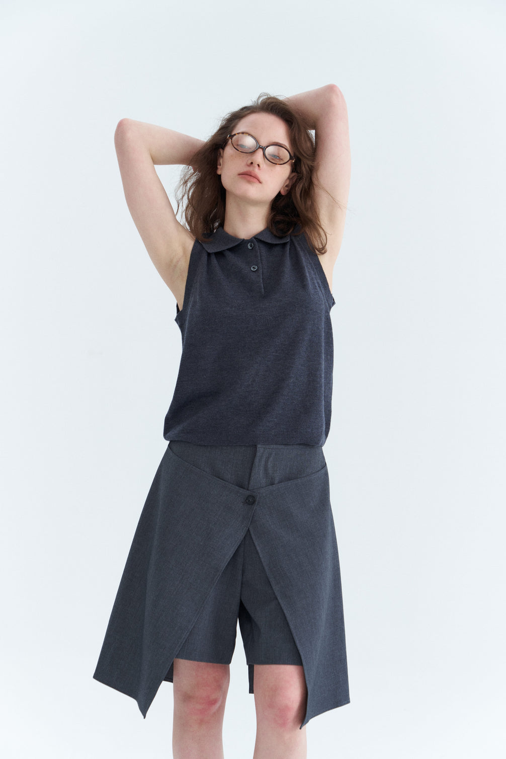 Wool Polo Vest