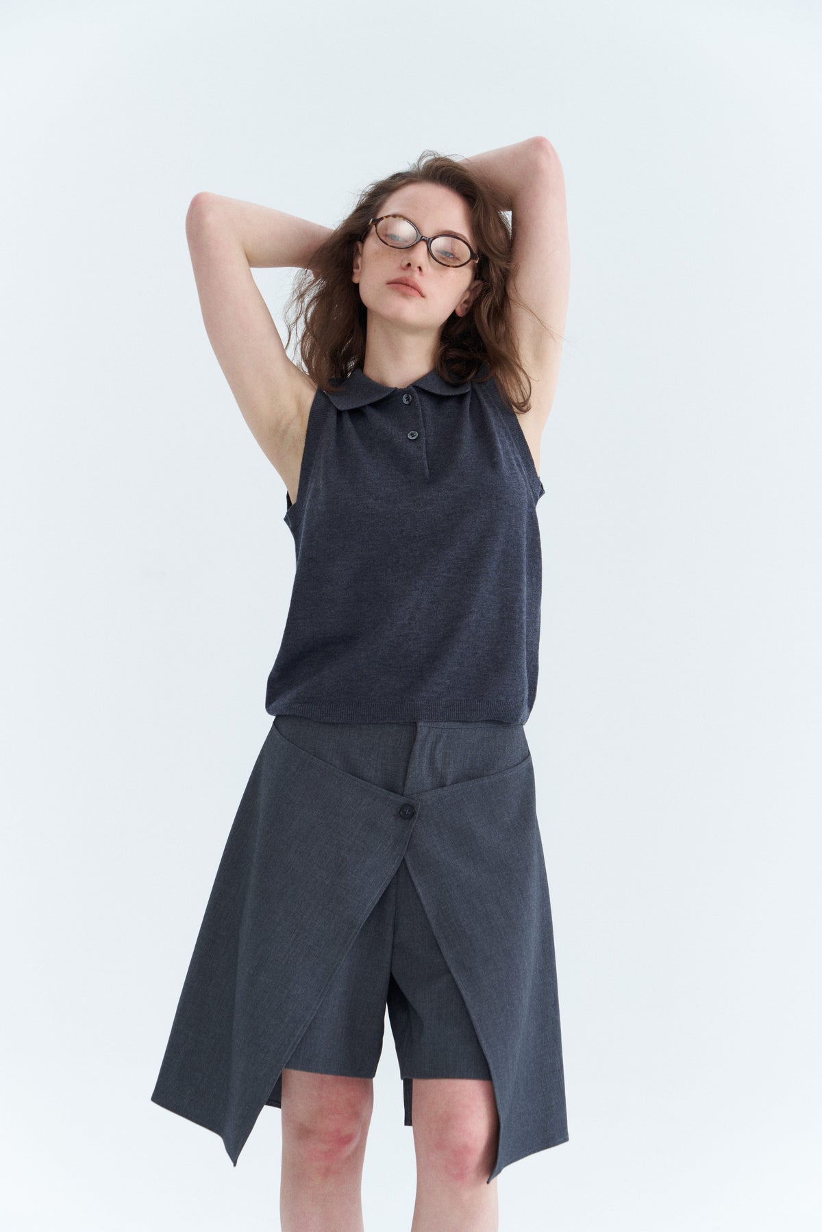 Wool Polo Vest