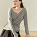 V-neck Wool Top